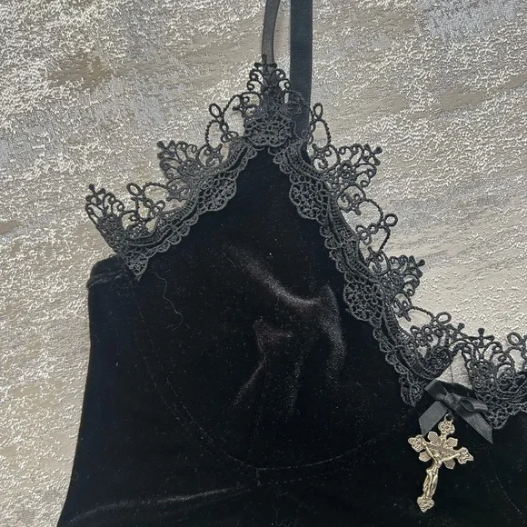 Women’s Lace trim bralette - Picture 5 of 14